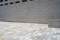 a building with a stone floor and steps and windows is seen here as it shows