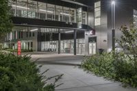 Modern Architecture at Night in the City of Canada