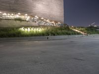 Night view of Modern Architecture in Dallas