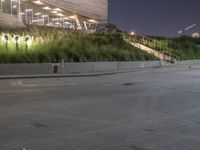 Night view of Modern Architecture in Dallas