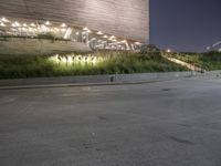 Night view of Modern Architecture in Dallas