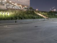 Night view of Modern Architecture in Dallas