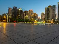 Modern Architecture Plaza in Taichung, Taiwan