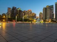 Modern Architecture Plaza in Taichung, Taiwan