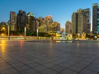 Modern Architecture Plaza in Taichung, Taiwan