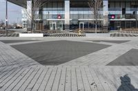 Modern Architecture Plaza in Toronto, Ontario