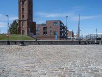 Modern Architecture in a Residential Area in Bremerhaven