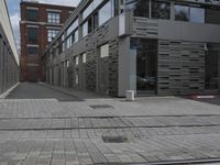 Modern Architecture in a Residential Area of Cologne