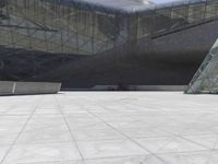 Modern Architecture on Road: Concrete and Asphalt
