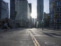 Modern Architecture Road in Los Angeles