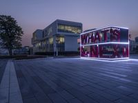 Modern Architecture in Shenzhen, China at Dawn