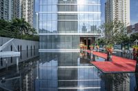 Modern Architecture: Skyscrapers in a Metropolitan Area