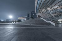 Modern Architecture in Suzhou at Night