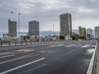 Modern Architecture of Tokyo with Armco Barrier