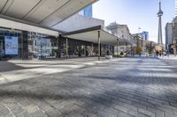 Modern Architecture in Toronto: Cityscape Under a Clear Sky