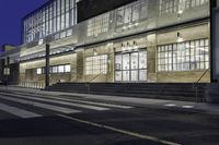 Modern Architecture in Toronto Under the Night Sky