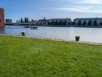 Cityscape with Modern Architecture and Water