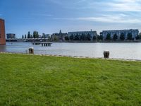 Cityscape with Modern Architecture and Water