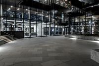 Modern Architecture in Wellington at Night