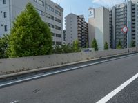 Modern Armco Barrier on Tokyo's Asphalt Road