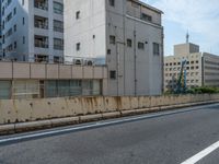 Modern Asphalt Road in Tokyo, Japan