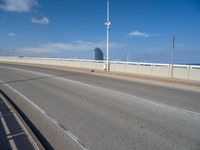 Modern Bridge in Barcelona, Spain