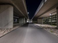 Modern Bridge in Berlin: Exploring the Concrete Underpass