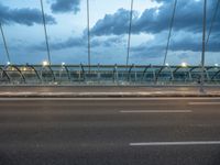 Modern Bridge in Zaragoza, Spain: A Vibrant Cityscape