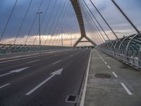 Modern Bridge in Zaragoza, Spain: Showcasing Urban Design