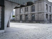 A Modern Building in the City Streets of Berlin