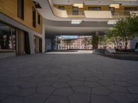 Modern City in Germany: Straight Roads and Clear Skies