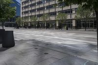 Modern City Street in Downtown Denver, Colorado