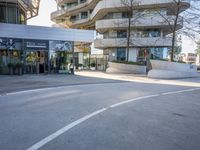 Modern Cityscape: A Mix of Residential and Corporate Headquarters