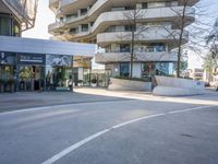 Modern Cityscape: A Mix of Residential and Corporate Headquarters