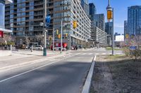 Modern Cityscape in Toronto, Ontario, Canada