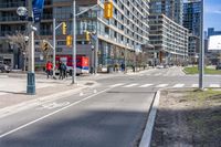 Modern Cityscape in Toronto, Ontario, Canada