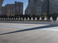 Modern Cityscape of Valencia, Spain