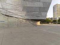 Modern Concrete Bridge in Dallas