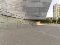 Modern Concrete Bridge in Dallas