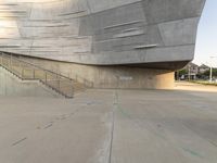 Modern Concrete Bridge in Dallas