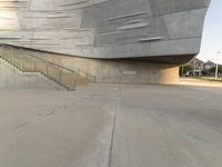 Modern Concrete Bridge in Dallas