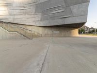 Modern Concrete Bridge in Dallas