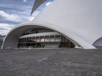 Modern Concrete Building in Brutalist Architecture