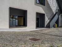 Modern Courtyard in Porto, Portugal