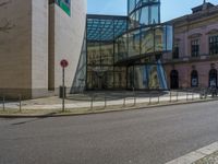 Modern Glass Architecture in Berlin, Germany