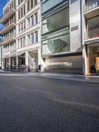 Modern Glass Walls: Reflecting Contrails in Berlin
