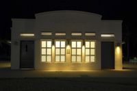 Modern Home with Large Windows and Parking