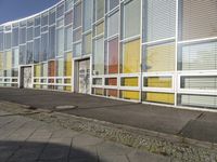 Modern Multicolored Building in Berlin Business District 001