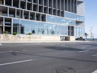 Modern Office Building with Glass Facade in Spain