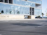 Modern Office Building with Glass Facade in Spain